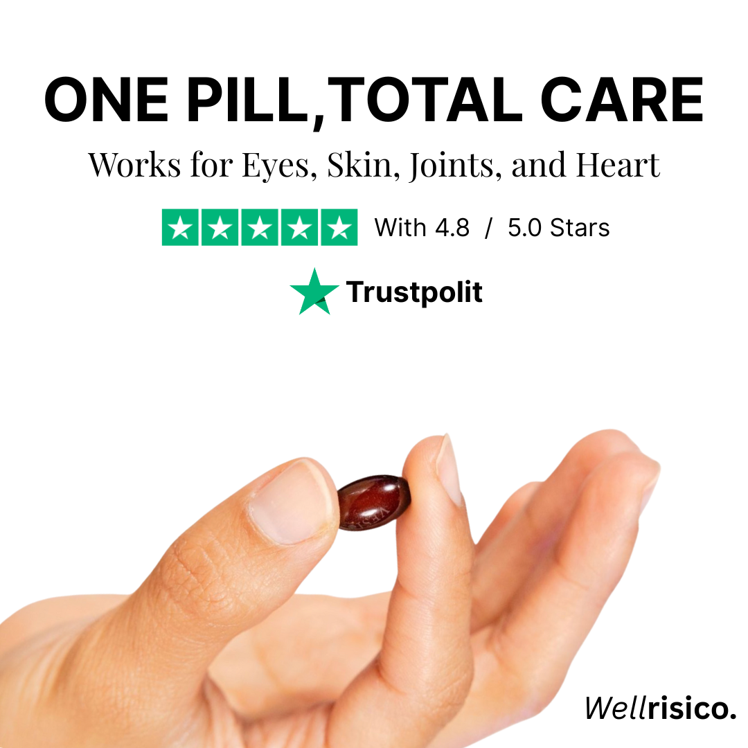 Wellrisico Anti Aging and Total Body Wellness Supplement